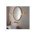 Dawlish Satin Brass Bathroom Wall Light
